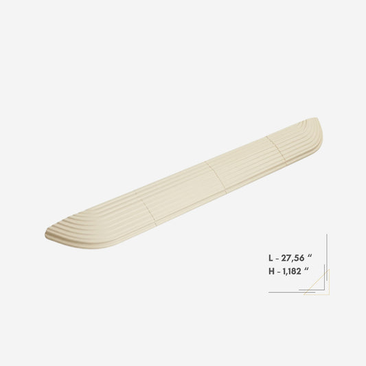 Robot Vacuum Door Threshold Ramp 1,182" – Cream